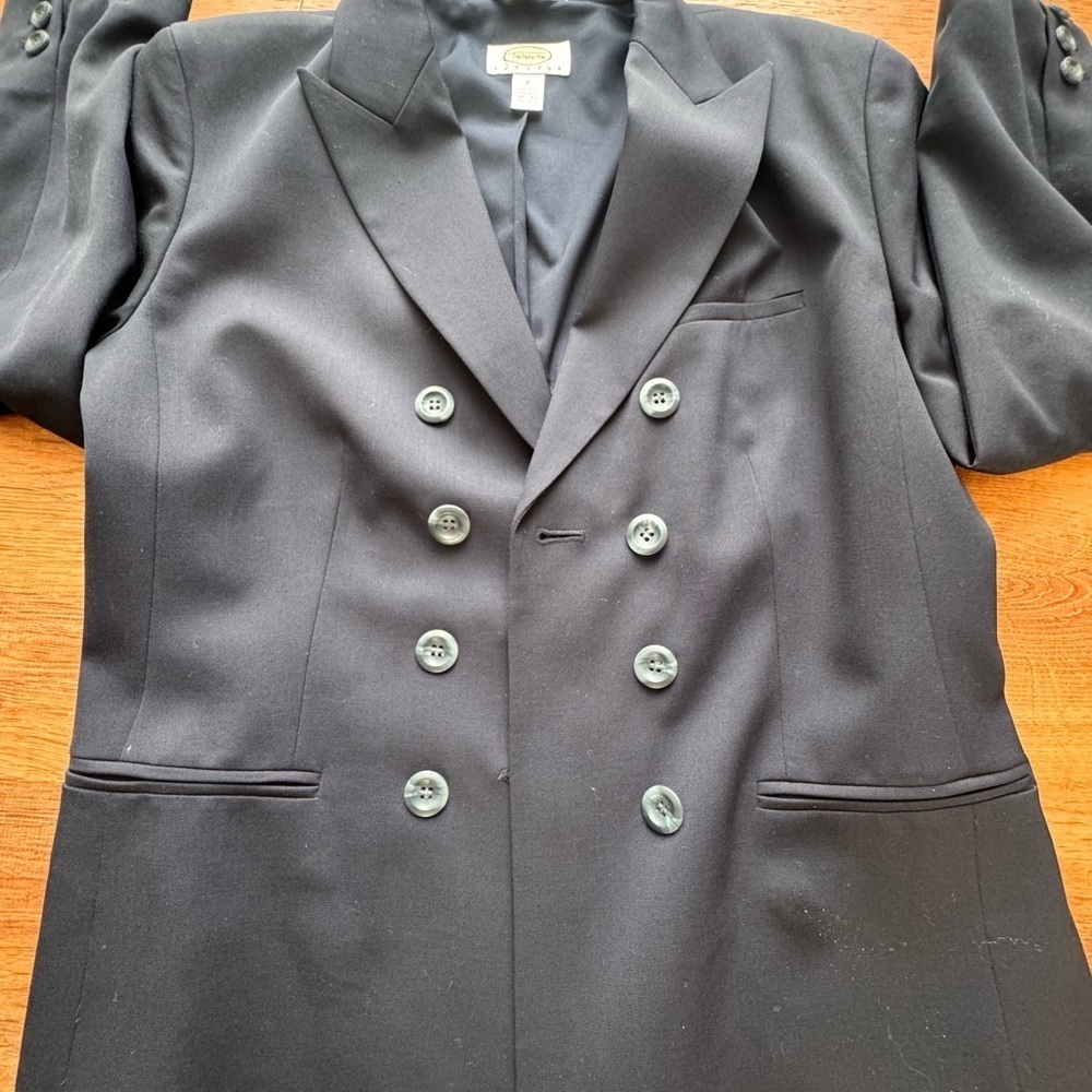 Talbots Black blazer size 6 - Picture 2 of 8